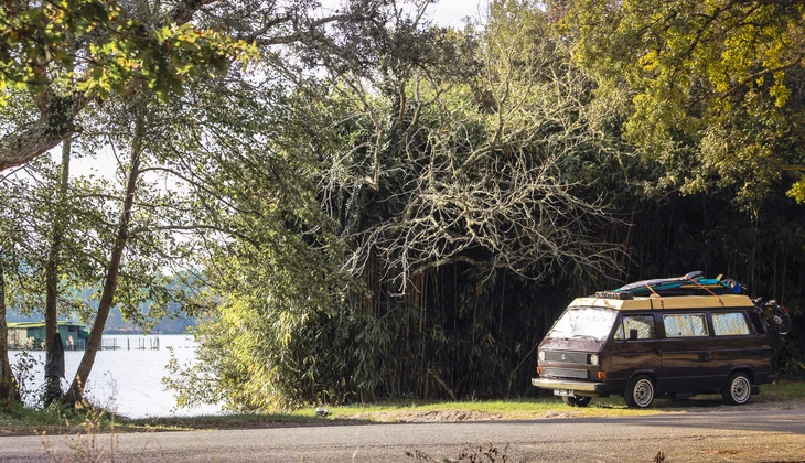 Location Volkswagen (vw) Combi Vw T25 T3 Turbo Diesel - Van Aménagé  Westfalia 4 Couchages - Île Oléron à Le Grand-Village-Plage 17370